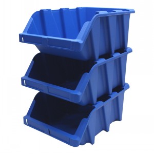 Stack & Nest Plastic Parts Bins Size G 10 Pack
